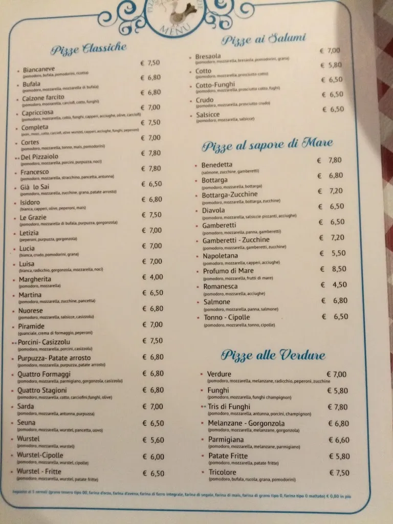 Menu_Pizzeria Delle Grazie di Frongia Christian_Nuoro_image_1