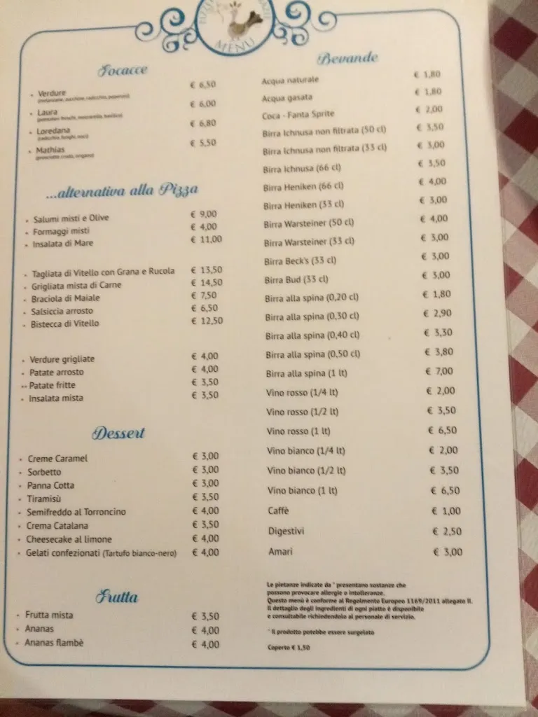 Menu_Pizzeria Delle Grazie di Frongia Christian_Nuoro_image_2