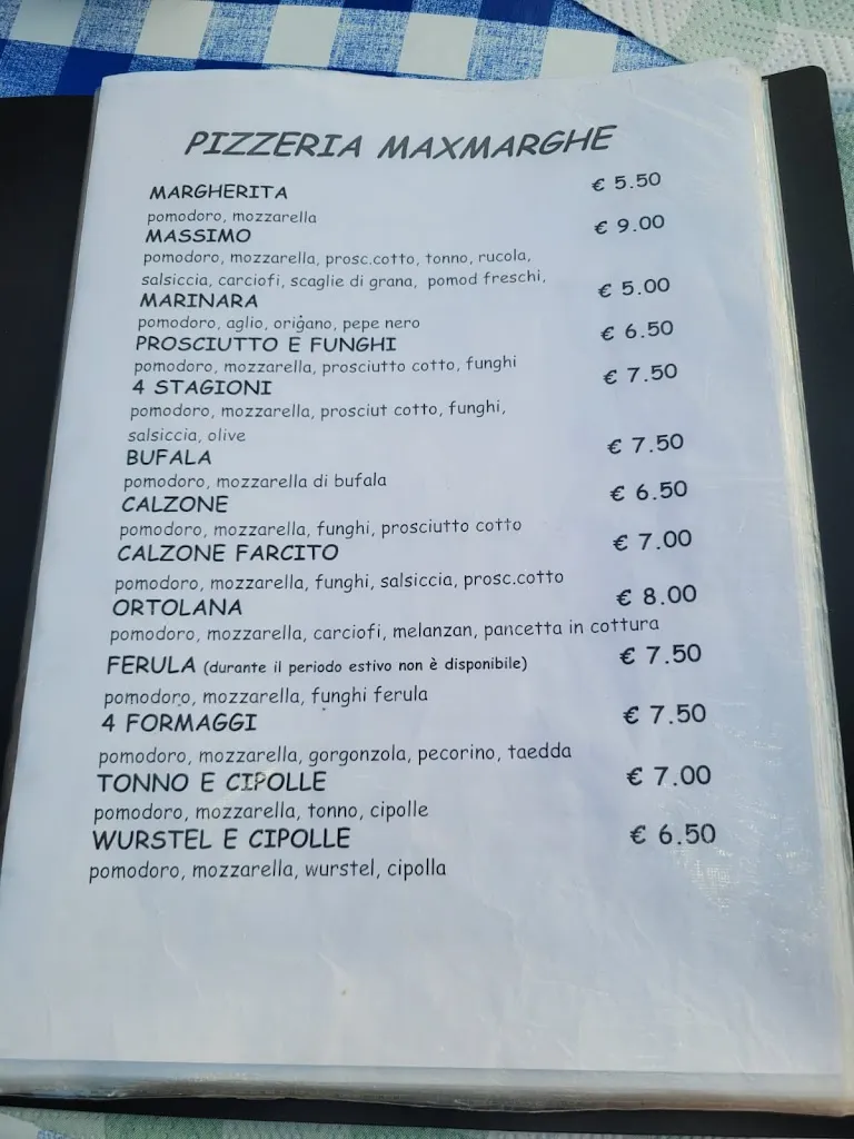 Menu_Pizzeria Max Marghe_Onifai_imagen_1