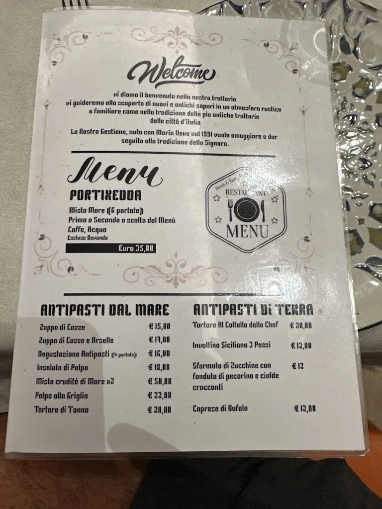 Menu_Trattoria Portixedda_Oristano_immagine_2