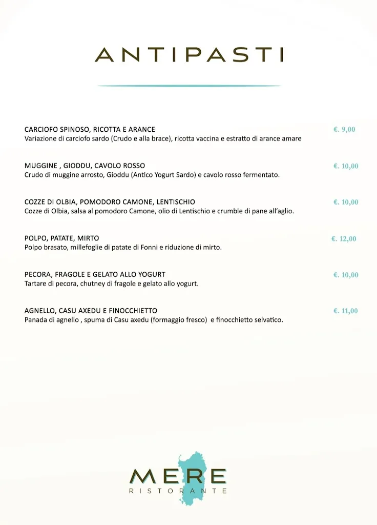 Menu_Mere Ristorante Olbia_Olbia_image_1