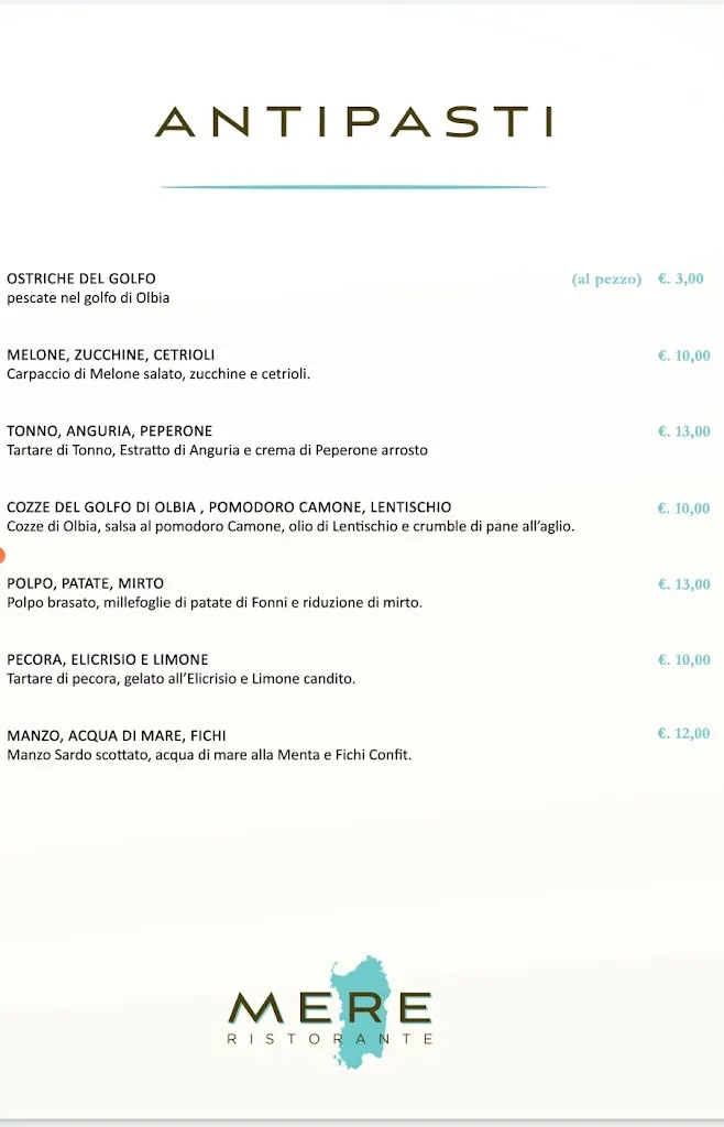 Menu_Mere Ristorante Olbia_Olbia_image_2