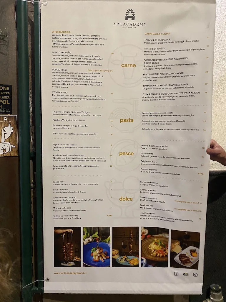 Menu_Ristorante Art Academy_Olbia_image_2