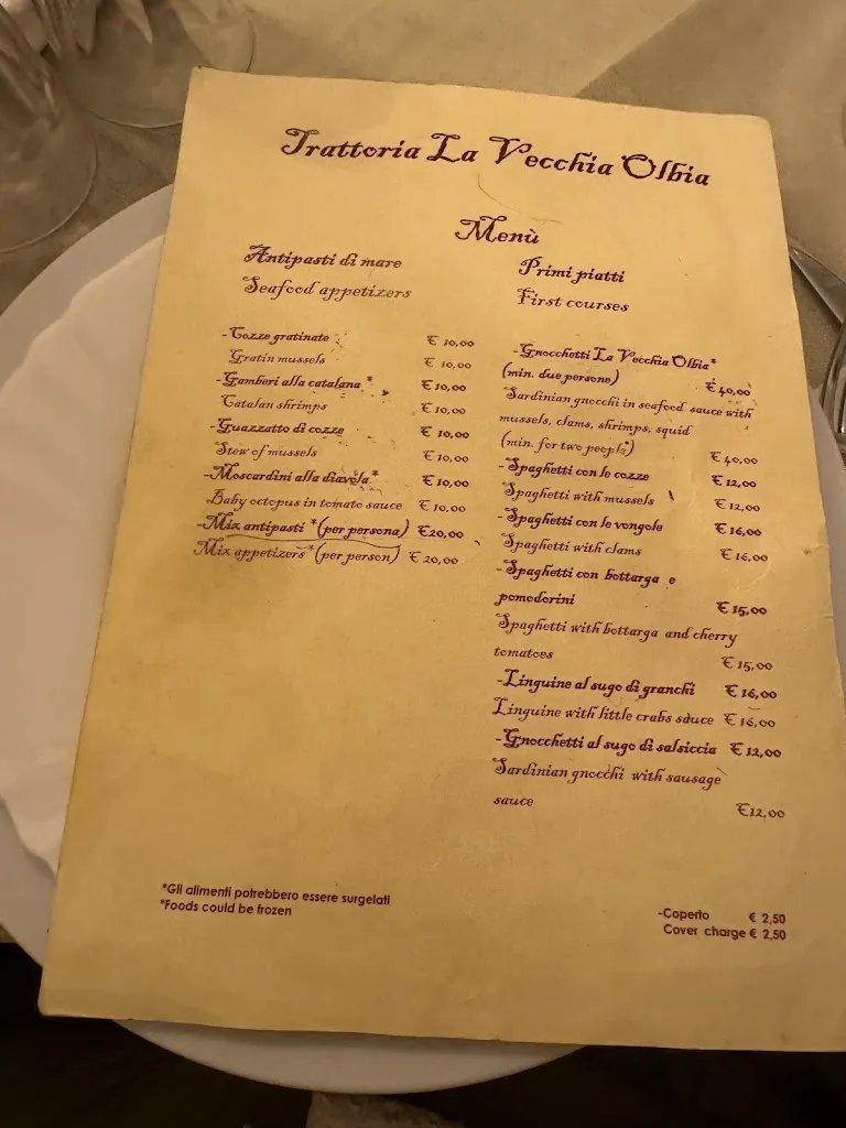 Menu_Trattoria La Vecchia Olbia_Olbia_image_4