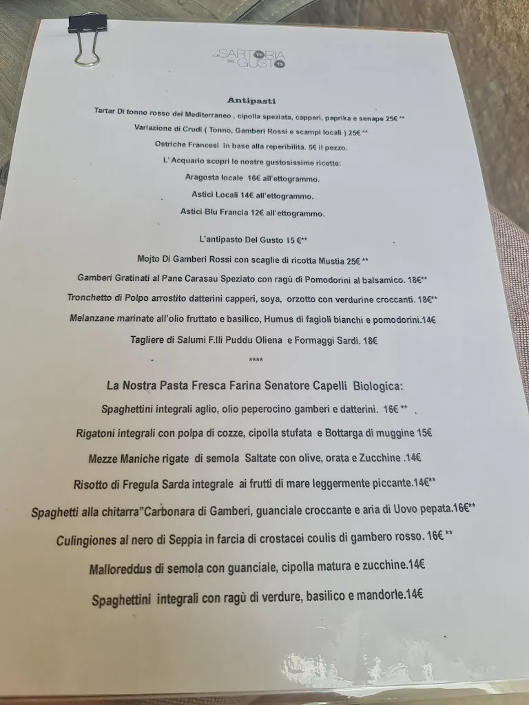 Menu_Sartoria del Gusto_Olbia_image_4