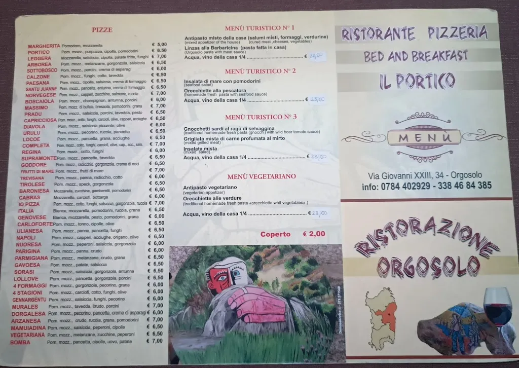 Menu_Il Portico Restaurant B&B_Orgosolo_image_4