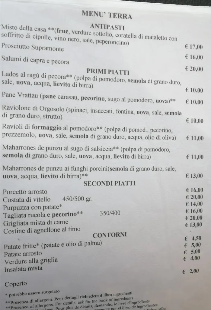 Menu_Camping Ristorante Supramonte_Orgosolo_image_1