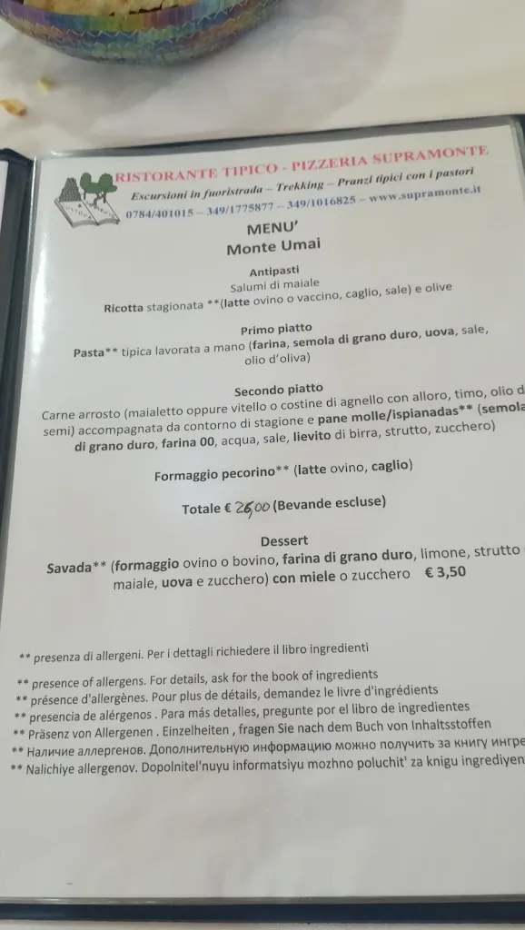 Menu_Camping Ristorante Supramonte_Orgosolo_image_2