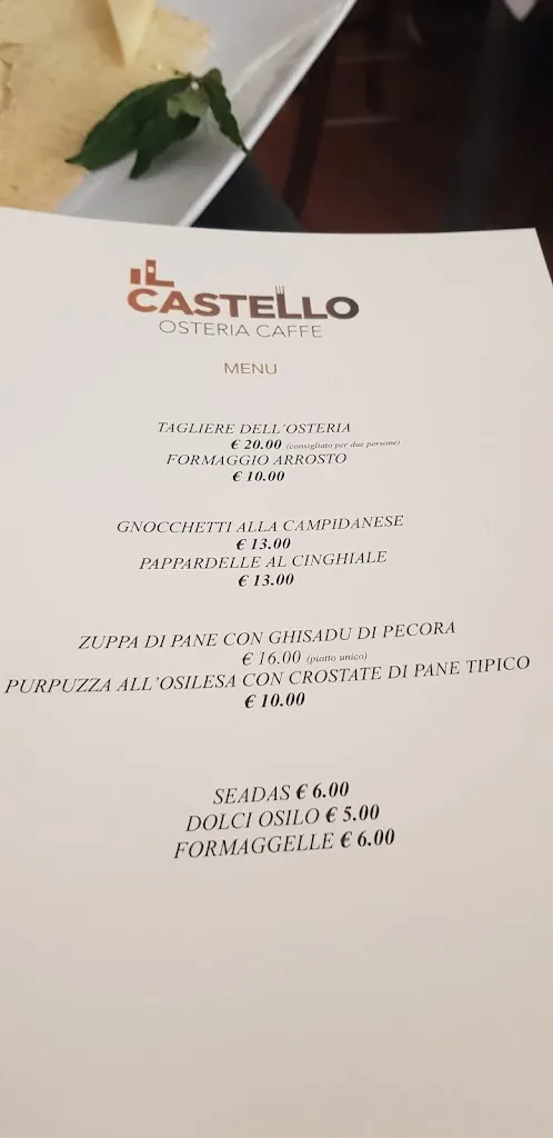 Menu_Il Castello Osteria Caffè_Osilo_image_1