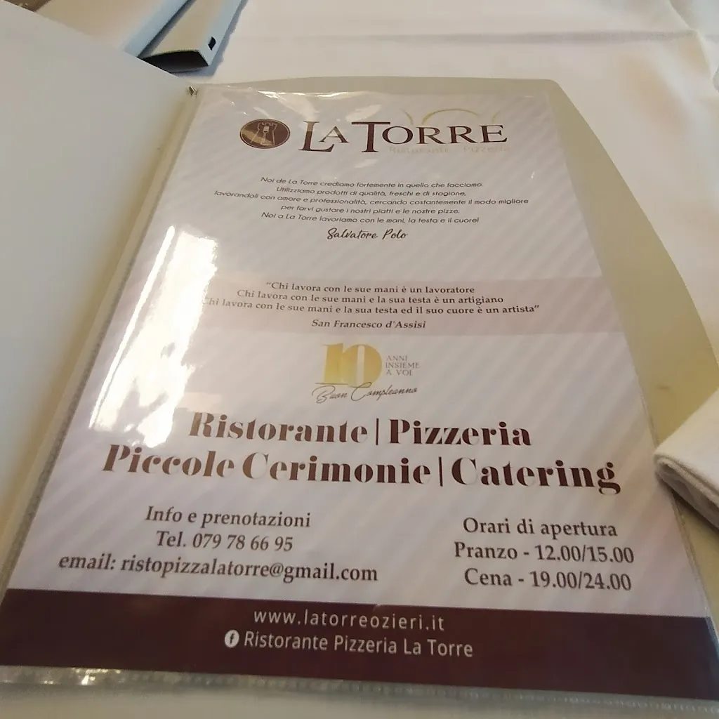 Menu_Ristorante Pizzeria La Torre_Ozieri_image_2