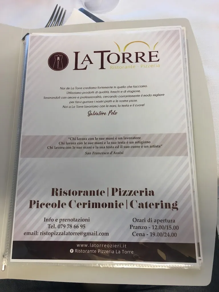 Menu_Ristorante Pizzeria La Torre_Ozieri_image_3
