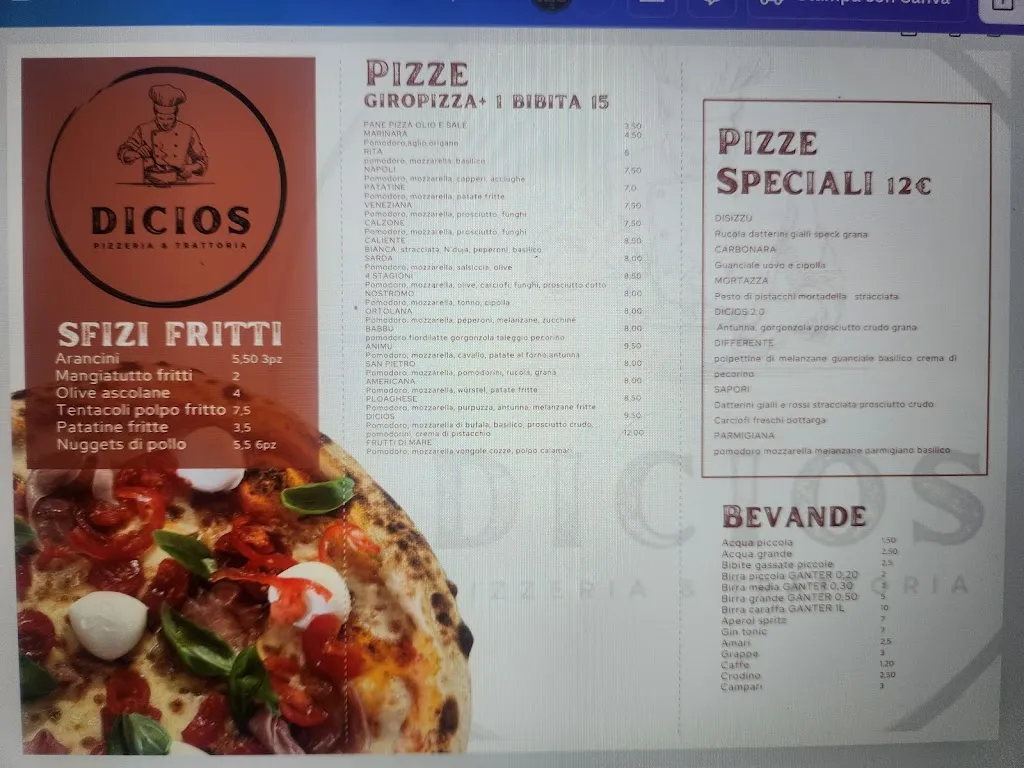 Menu_Dicios pizzeria_Ploaghe_image_1