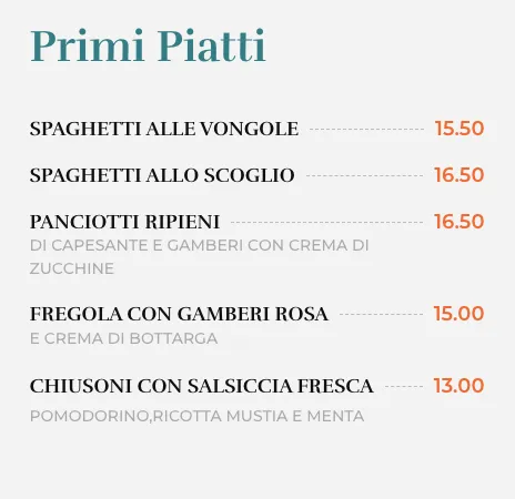 Menu_Il Maestrale_Palau_image_3