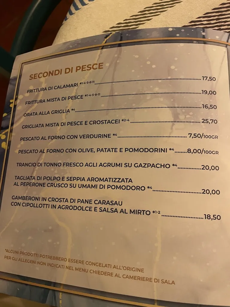 Menu_Il Maestrale_Palau_image_4