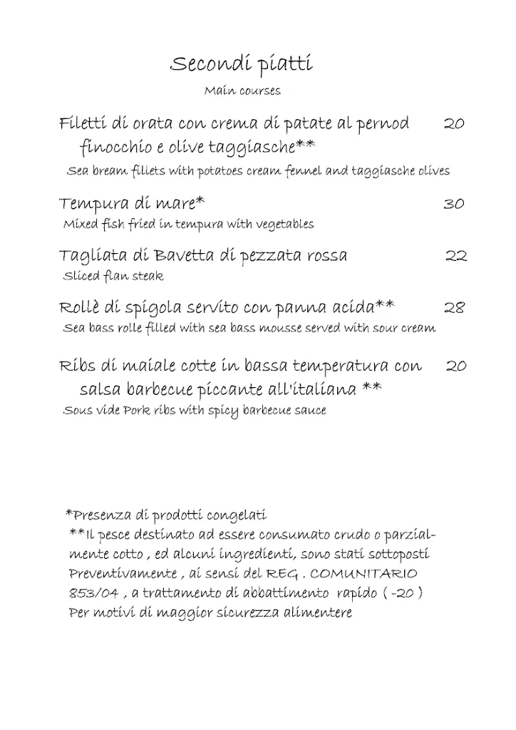Menu_Ristorante C'era Una Volta_Palau_image_4