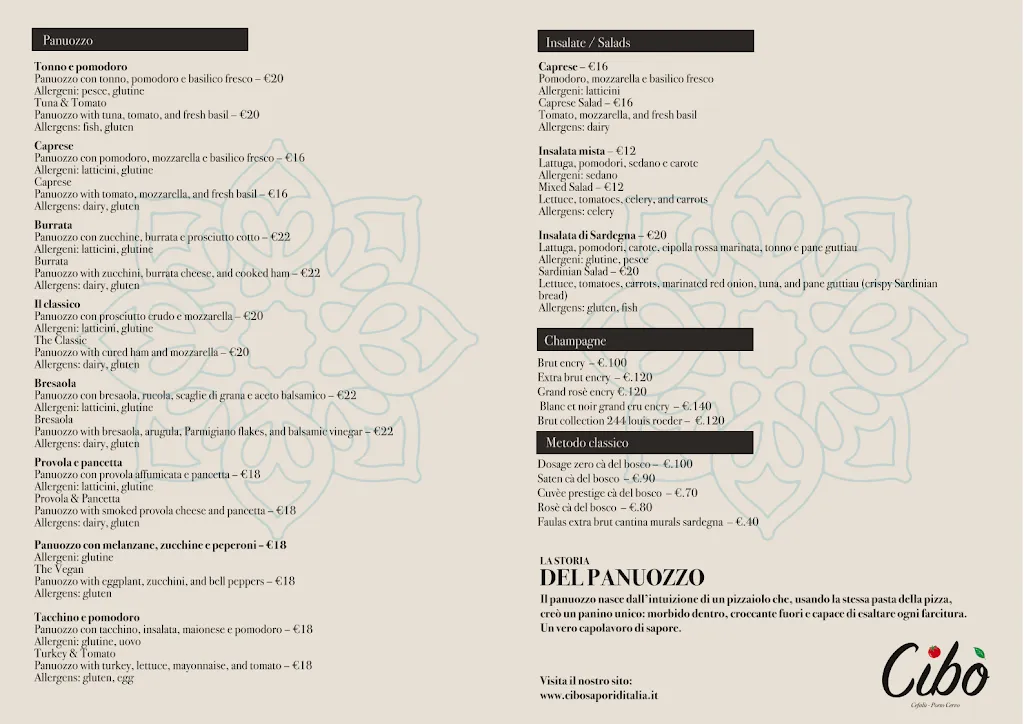 Menu_Cibò Porto Cervo_Porto Cervo_image_1