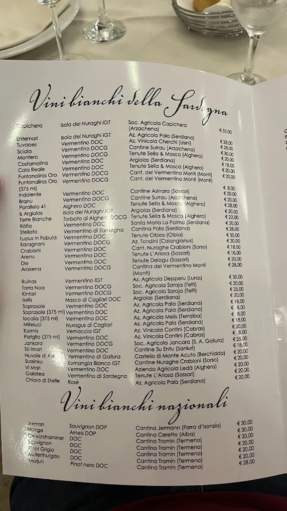 Menu_Ristorante Il Giamaranto_Provincia di Sassari_image_1