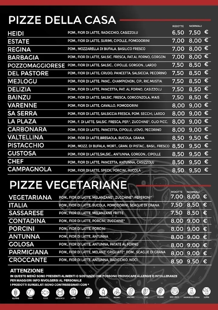 Menu_La Plaza - Pizzeria/Paninoteca di Massimo Cadau_Pozzomaggiore_image_2