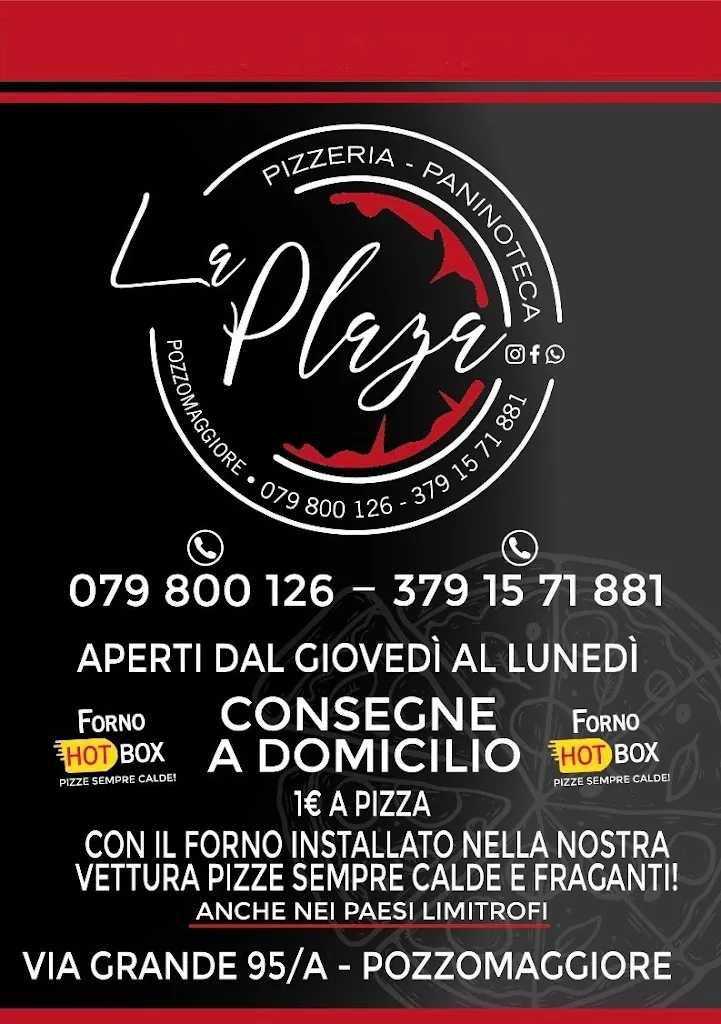 Menu_La Plaza - Pizzeria/Paninoteca di Massimo Cadau_Pozzomaggiore_image_4