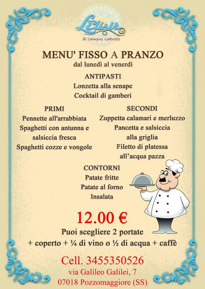 Menu_Ristorante Pizzeria L'Elisir_Pozzomaggiore_image_2