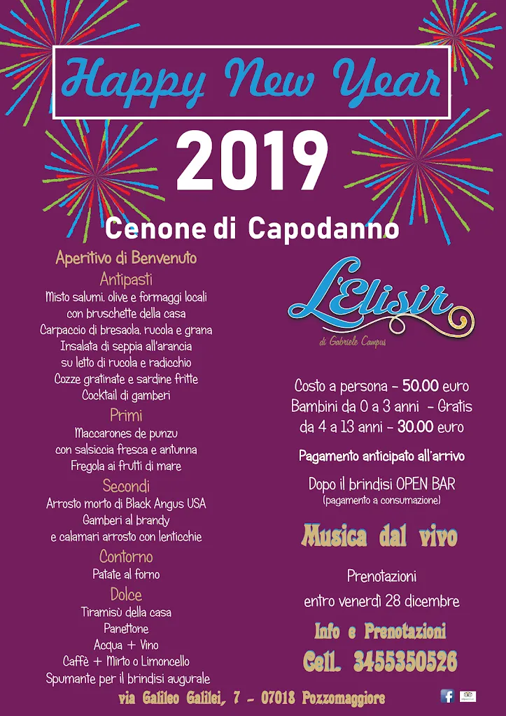 Menu_Ristorante Pizzeria L'Elisir_Pozzomaggiore_image_3