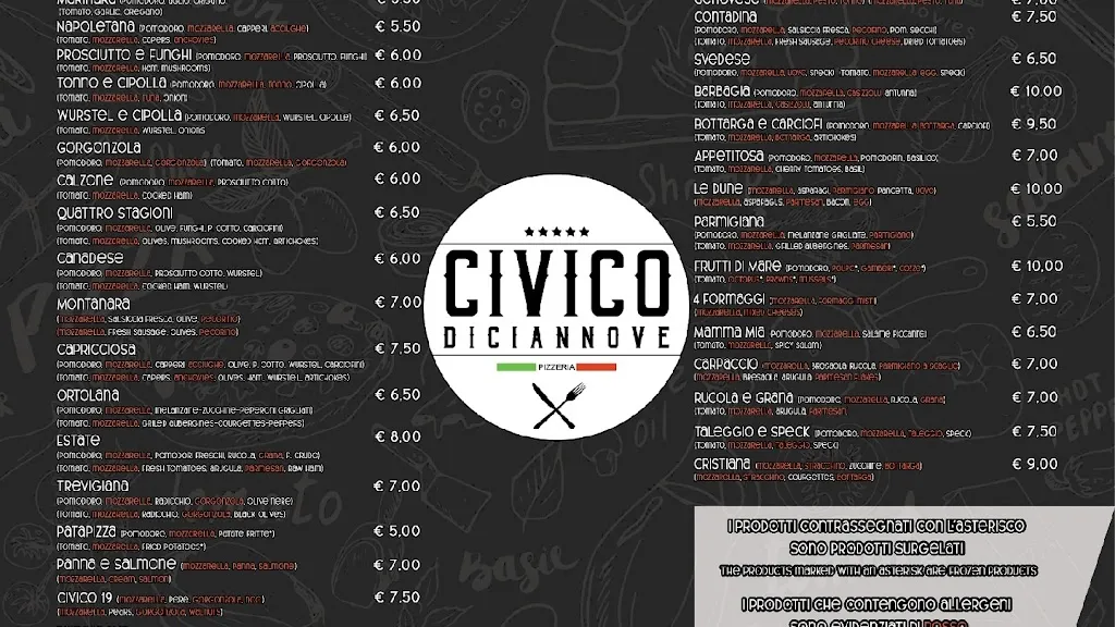 Menu_Pizzeria Civico Diciannove_Riola Sardo_immagine_3