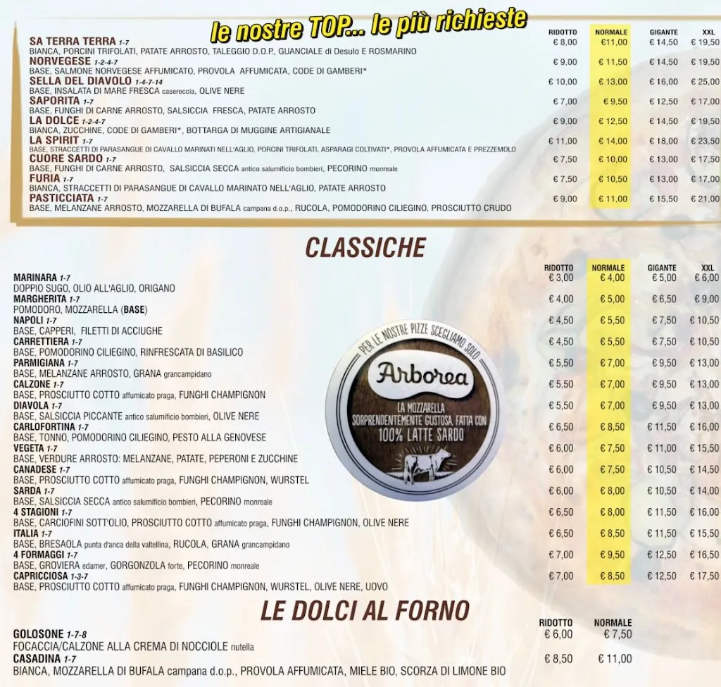 Menu_Pizzeria Il Sapore Antico di Pasquale Pisu_Quartucciu_image_3