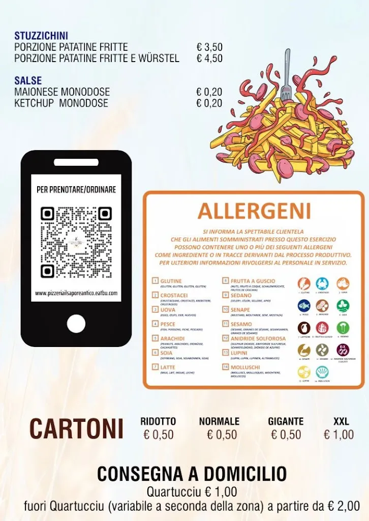 Menu_Pizzeria Il Sapore Antico di Pasquale Pisu_Quartucciu_image_4