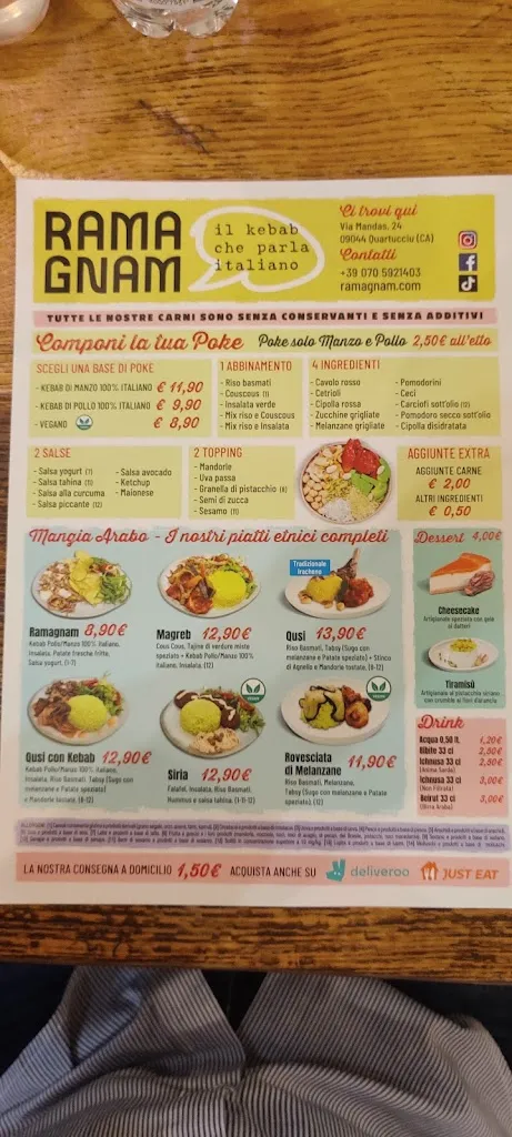 Menu_RAMAGNAM Quartucciu_Quartucciu_immagine_2