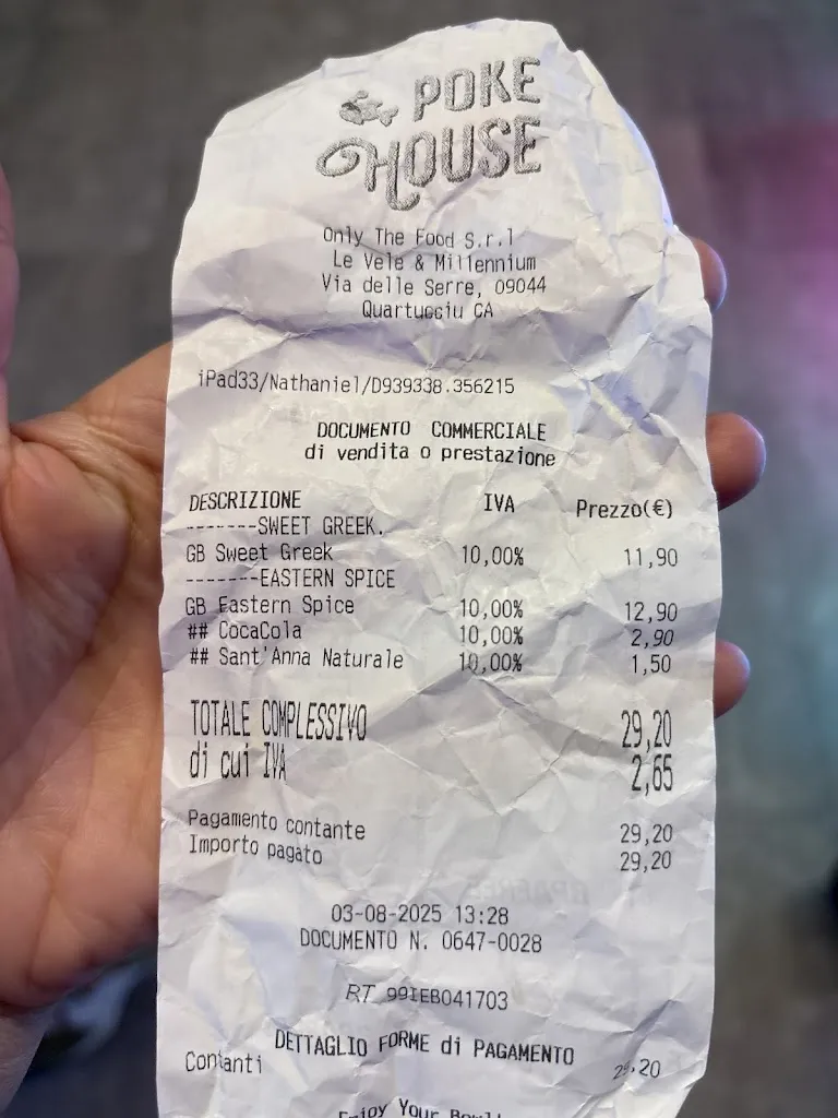 sara mascia_Poke House - Millennium_Quartucciu_review