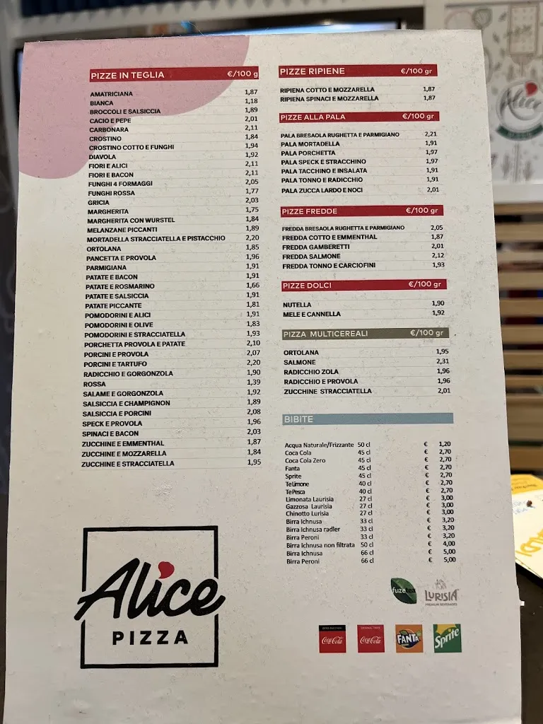 Menu_Alice Pizza le vele_Quartucciu_image_1