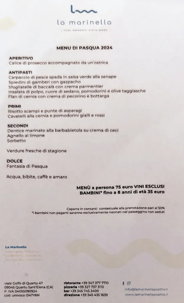 Menu_Ristorante La Marinella_Quartu Sant'Elena_image_2