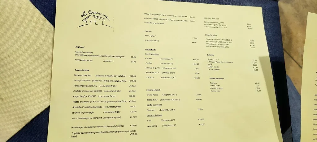 Menu_La Capannina_Quartu Sant'Elena_immagine_1