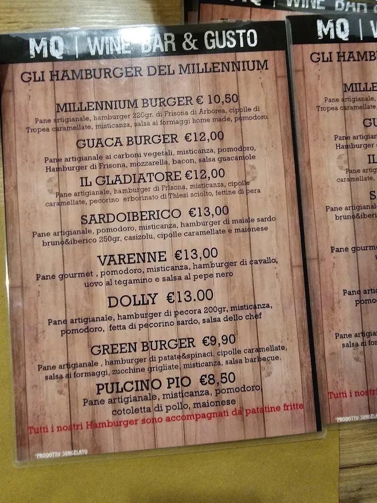 Menu_Millennium Q_Quartu Sant'Elena_image_1