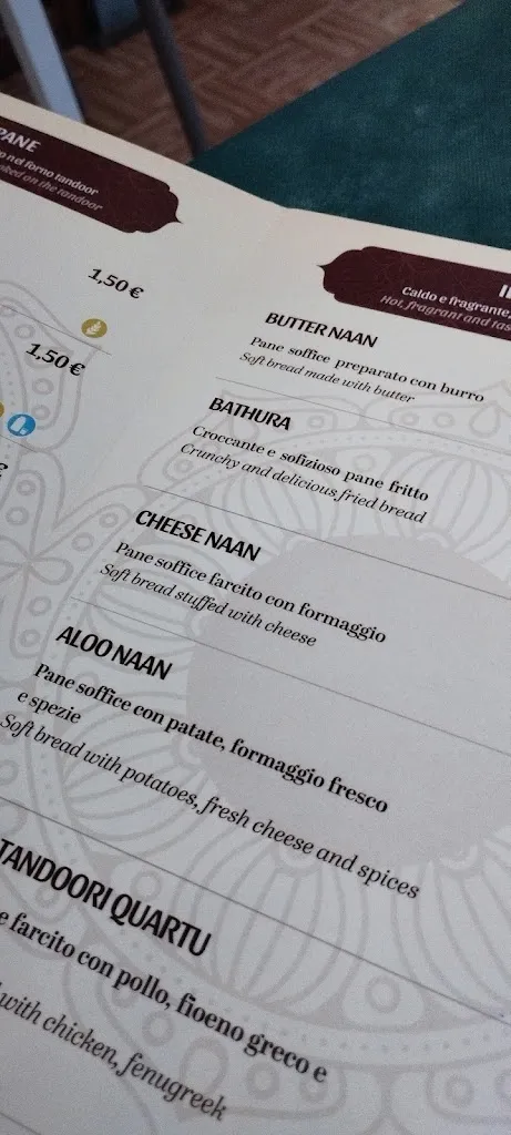 Menu_Tandoori indian food Quartu_Quartu Sant'Elena_image_1