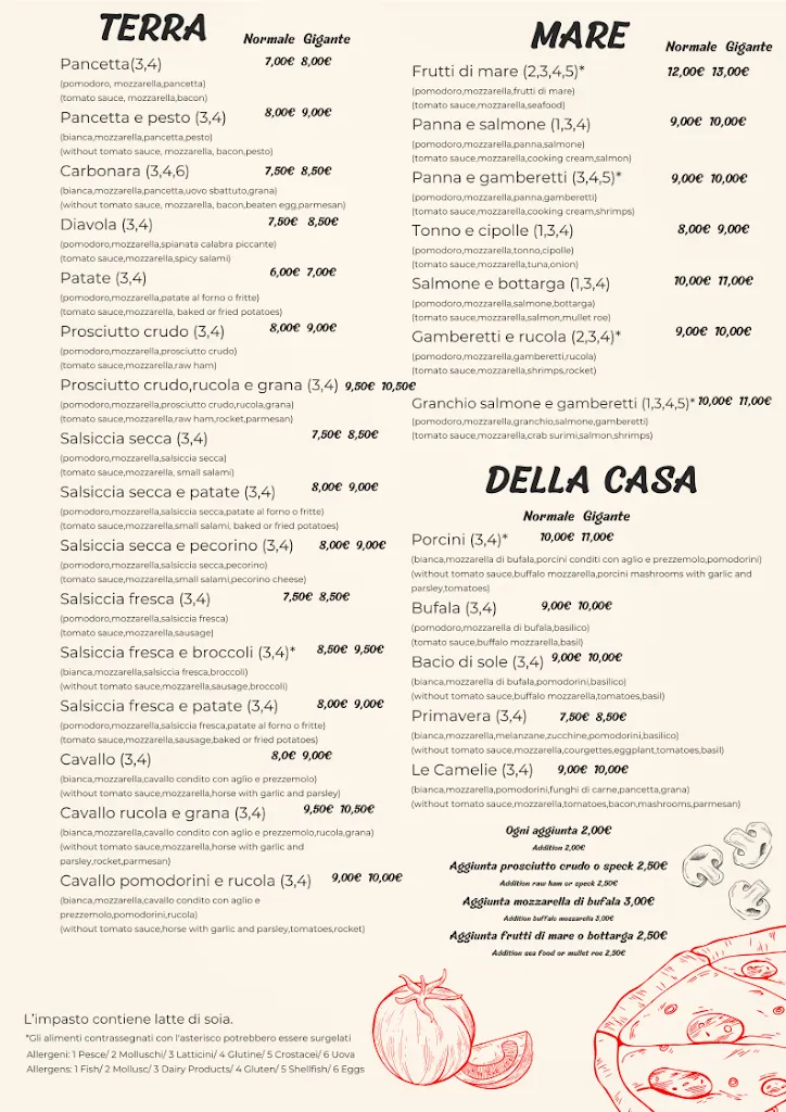 Menu_Ristorante Pizzeria Le Camelie_Quartu Sant'Elena_image_1