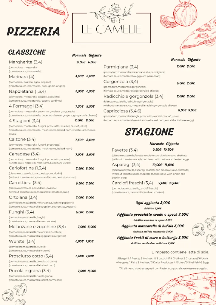 Menu_Ristorante Pizzeria Le Camelie_Quartu Sant'Elena_image_2