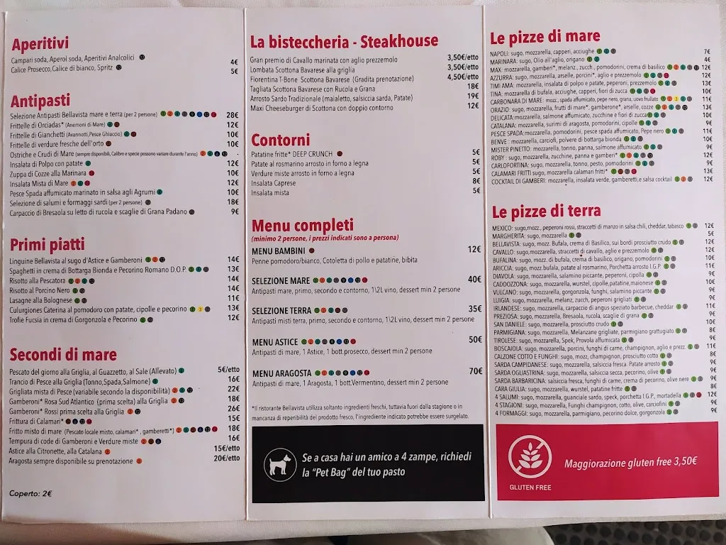 Menu_Bellavista Ristorante Pizzeria_Quartu Sant'Elena_image_2