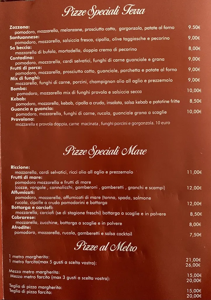 Menu_Pizzeria da Tony_San Giovanni Suergiu_image_3