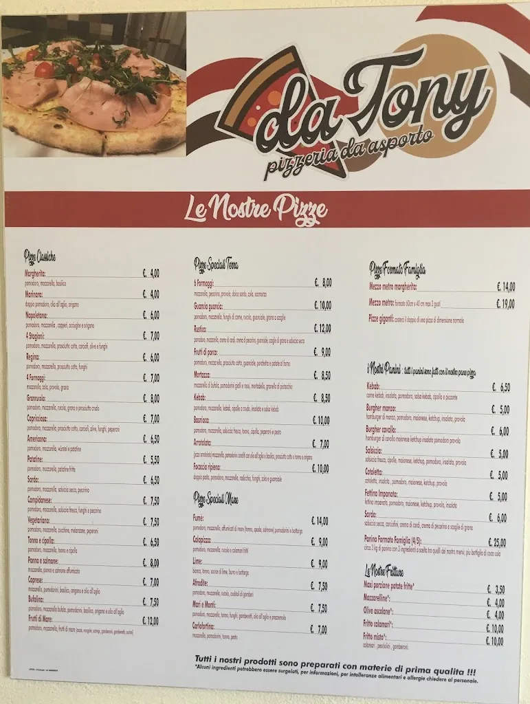 Menu_Pizzeria da Tony_San Giovanni Suergiu_image_4