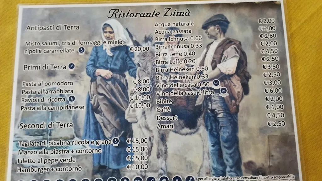 Menu_Ristorante Trattoria Zimà_San Nicolò d'Arcidano_image_4