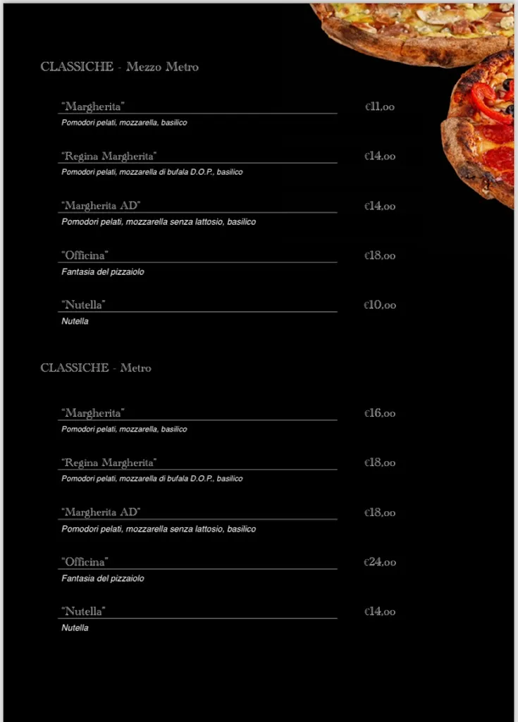Menu_Pizzeria L'Officina Pizza e Sfizi_San Gavino Monreale_image_1