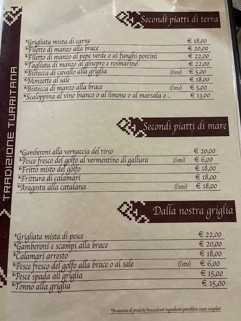 Menu_Ristorante Pizzeria San Gavino_Porto Torres_image_2