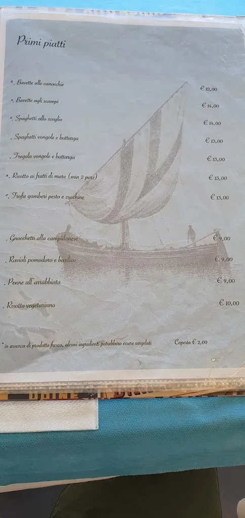 Menu_Ristorante Pizzeria Braceria Le Paranze di Alessandro Usai_Porto Torres_image_3