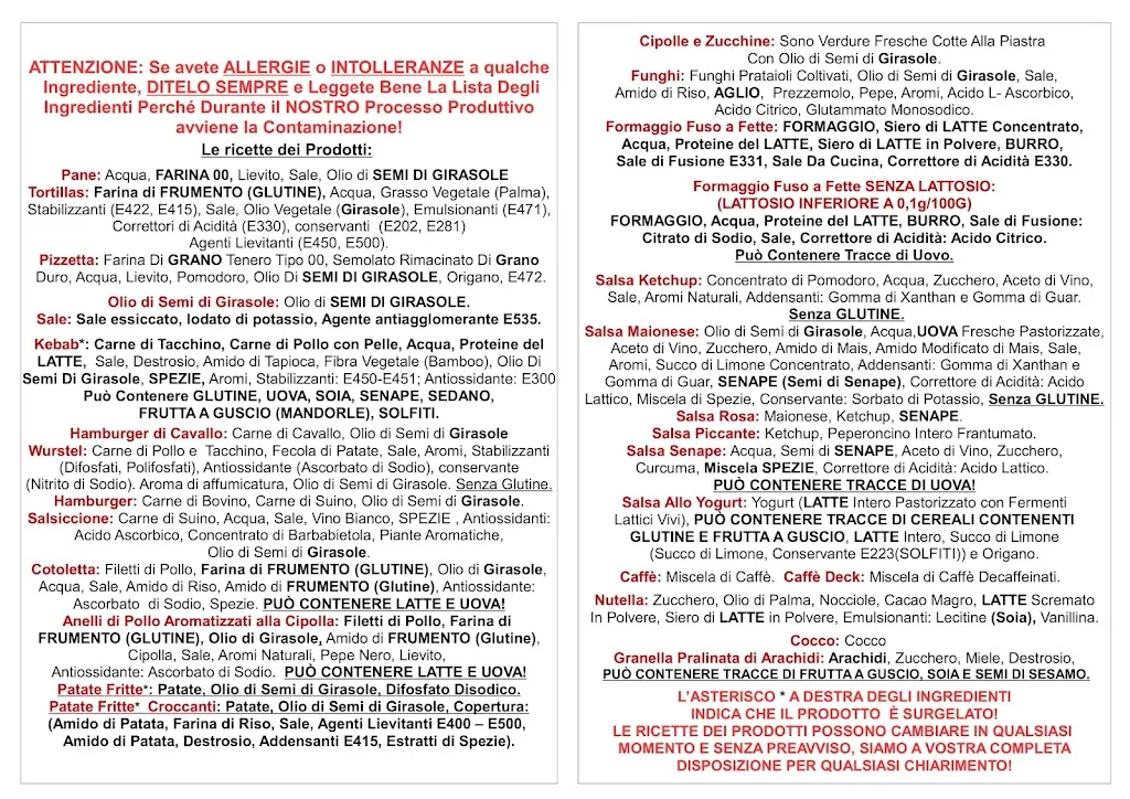 Menu_Il Porcello Errante - Fast Food_Porto Torres_immagine_1