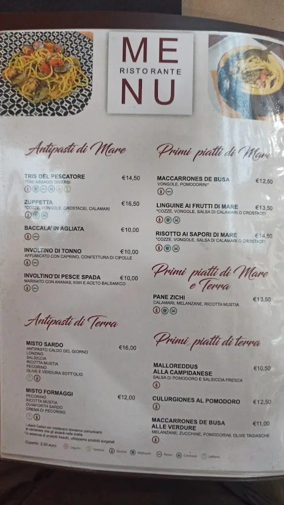 Menu_Ristorante Rosa dei venti_Porto Torres_image_1
