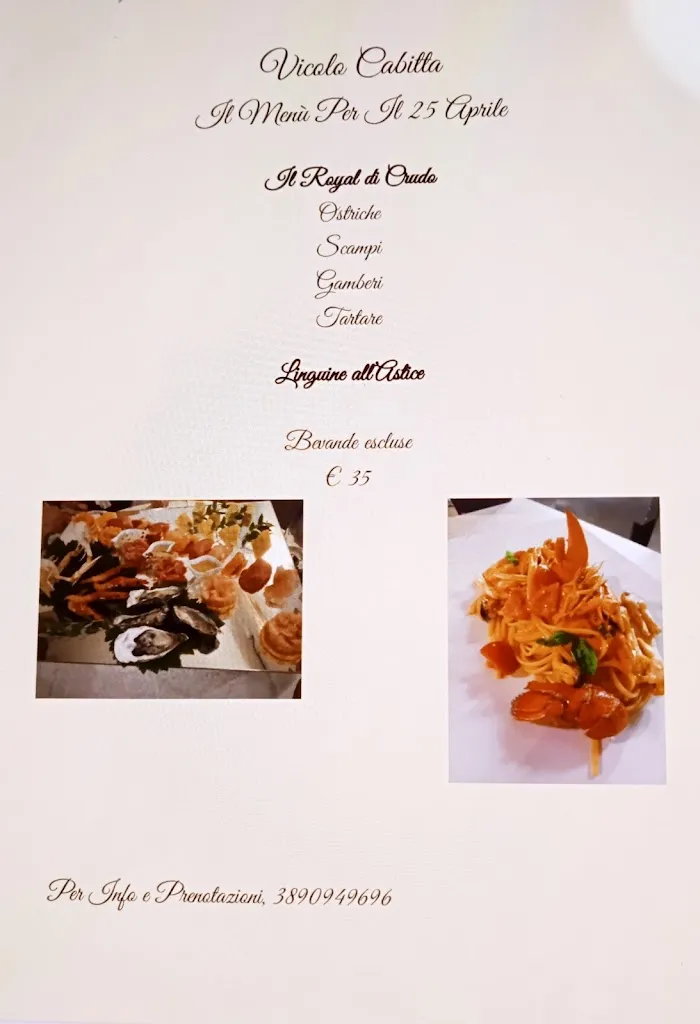 Menu_Ristorante Pizzeria Vicolo Cabitta_Porto Torres_image_3