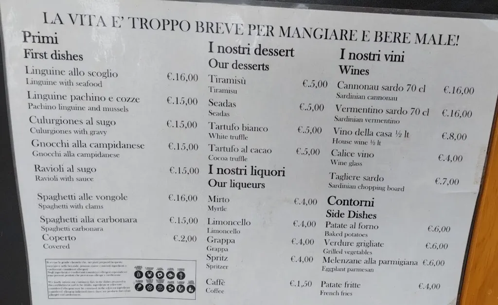 Menu_Paninoteca - Pizzeria - Gastronomia 