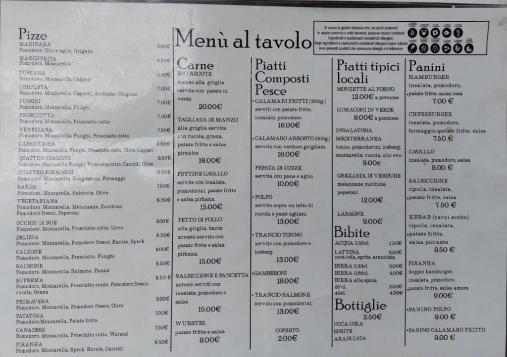 Menu_Paninoteca - Pizzeria - Gastronomia 