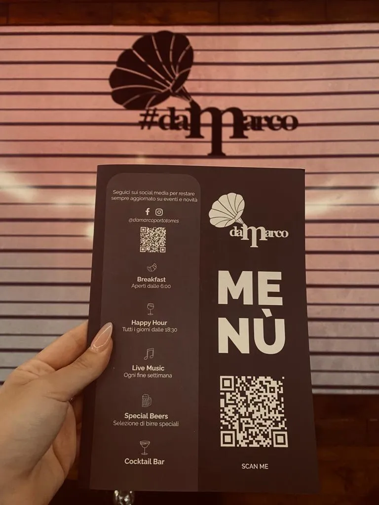 Menu_Bar Da Marco_Porto Torres_image_1